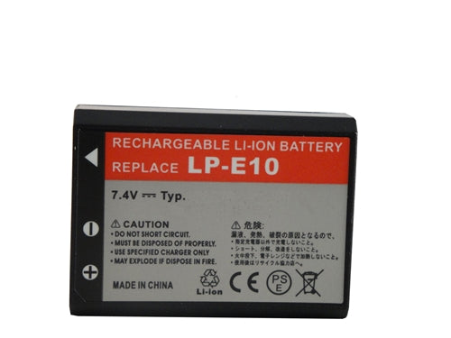REPL. CANON LP-E10 BATTERY (CAM-LPE10)