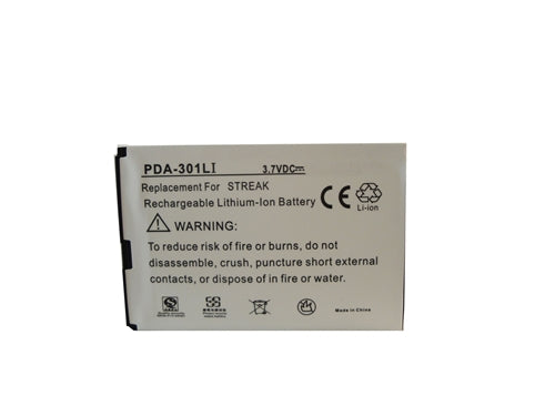 REPL. DELL STREAK BATTERY  (PDA-301LI)