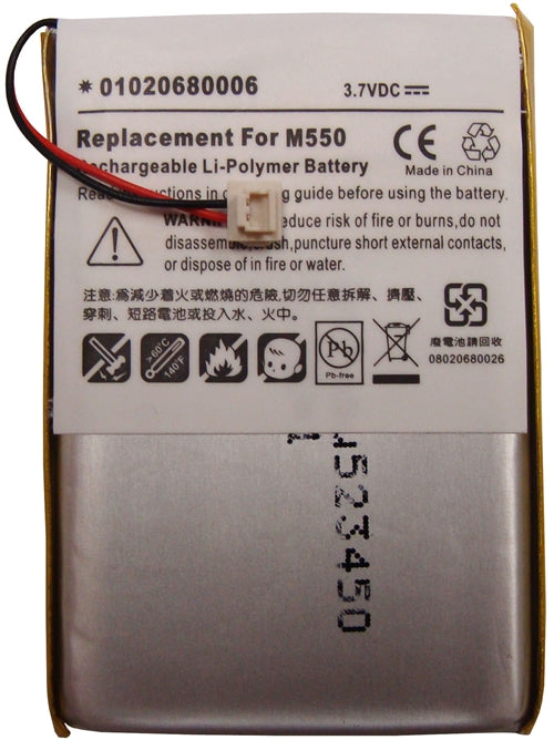 REPL. PALM ZIRE 71 3.7V LION  (PDA-38LI)