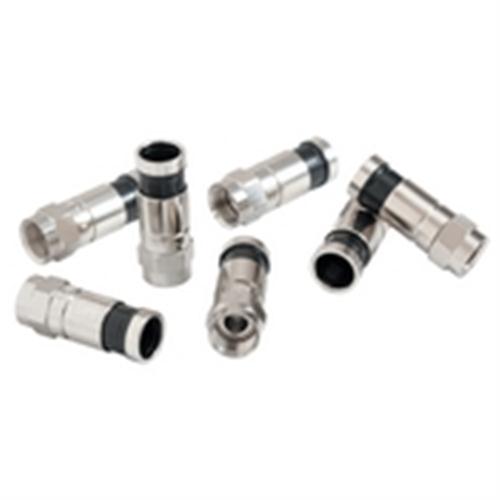 CONN CATV F RG6 COMPRESSION 50 PACK (PA9646)