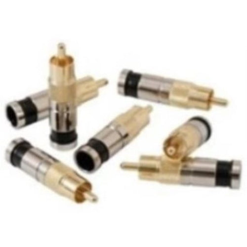 CONN RG59 RCA COMPR 10-PK 10-PK (PA9720)