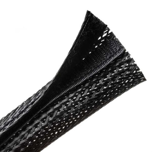 Flame Retardant Hook & Loop Braided Sleeving (170-03156)