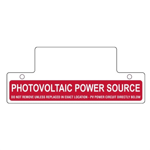 Pre-Printed Reflective Roof Top Label (596-00257)