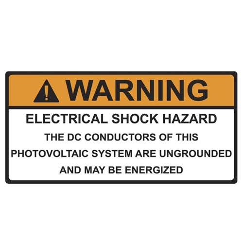 Solar Label (596-00588)