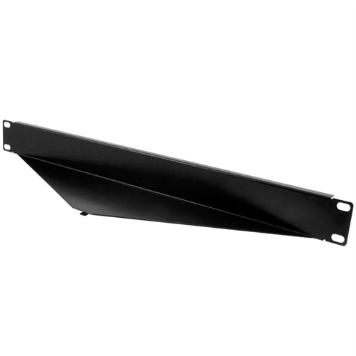 Angled Patch Panel Cover for Top or Bottom Installation with 1U Blank (APA-COVER1USC)