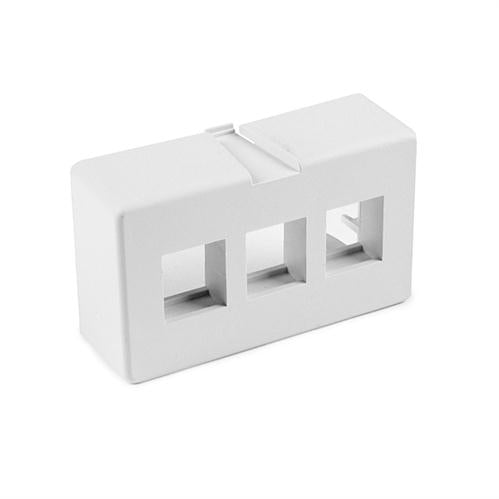Modular Furniture Faceplate 3 Port (FPFURN3-FW)