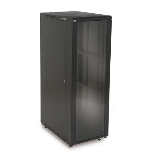 37U LINIER Server Cabinet - Glass/Vented Doors - 36" Depth (3100-3-001-37)