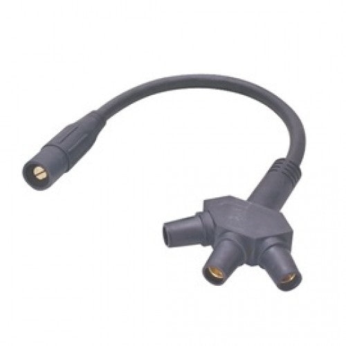 CLS Assembled Adapters Soft 3Fer (M-F-F-F) - Green (E) (CA3FST-E)