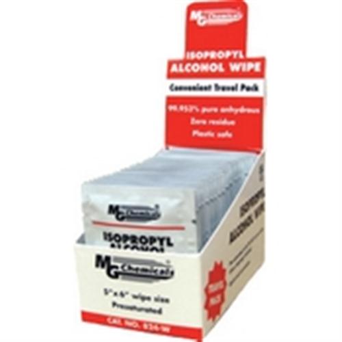 99.9% ISOPROPYL ALCOHOL WIPE - INDIVIDUAL PACKS (824-WX25)    for industrial use only, not for retail sales.