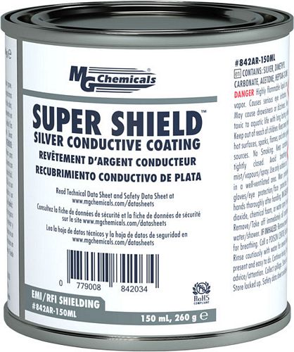 SUPER SHIELDÂ Silver Conductive Coating (mg_842AR-150ML)