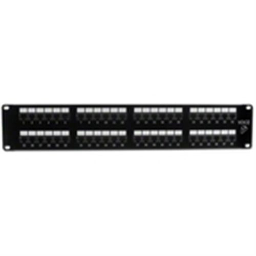 110 PATCH PANEL 48 PORT 6P6C USOC WIRING (110-PP-4866U)
