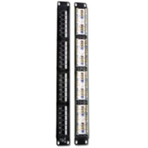 ENH CAT5 24 PORT PATCH PANEL 568 A&B WIRING (110-PP5E-248)