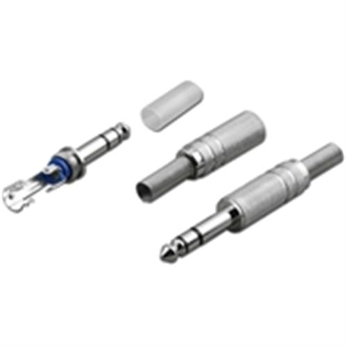6.3mm Stereo Plug w/Shielded Handle OD6mm  (6.3-0611)