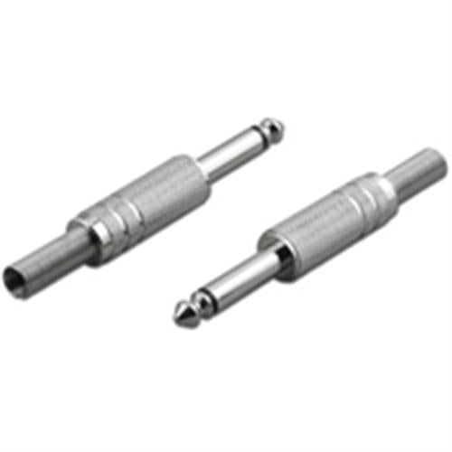 6.3mm Mono Plug w/Shield Handle OD:6mm  (6.3-0611M)