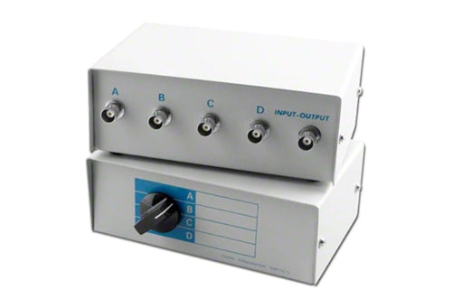 DATA SWITCH BOX BNC 4-WAY (ABM-BNC-4)