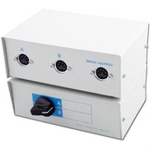 DATA SWITCH BOX DIN5 2-WAY (ABM-D5-2)