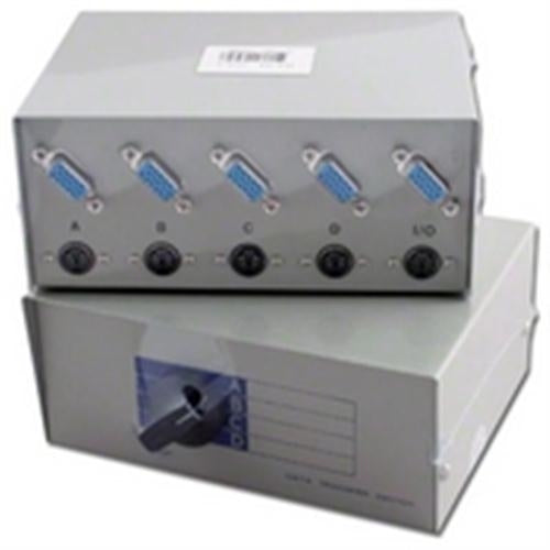 DATA SWITCH BOX HiDen15/MiniDin6 4-WAY (ABM-H15MD6-4)