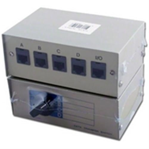 DATA SWITCH BOX RJ45 4-WAY (ABM-T8-4)