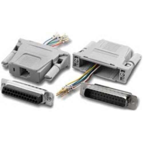 DB25/M TO RJ11 1PC MOD ADPT GRAY (ADM-25M6-GR)
