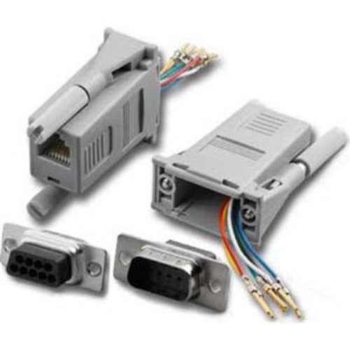 DB9/M TO RJ-11 1PC MOD ADPT GRAY (ADM-9M6-GR)