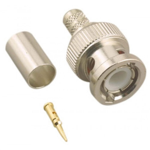 FOR RG59/U 75 OHM 3 PIECE CRIMP PLUG (BNC-3021-75)
