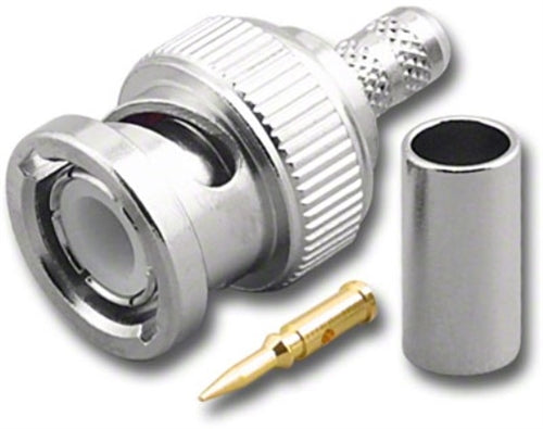 FOR RG58/U 3-PIECE CRIMP PLUG (BNC-3022)