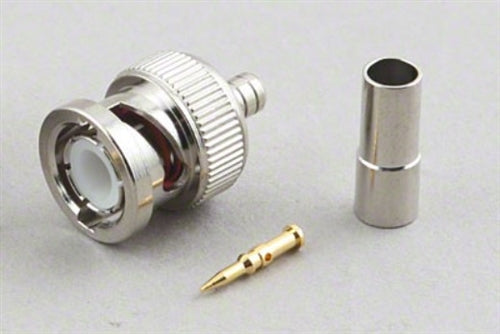 FOR RG58 THIN NET 3-PIECE CRIMP PLUG (BNC-3022TH)