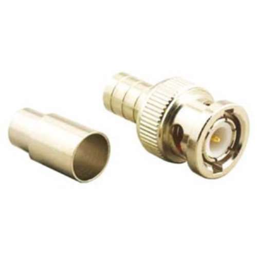 FOR RG59/U 2-PIECE CRIMP PLUG (BNC-3071P)