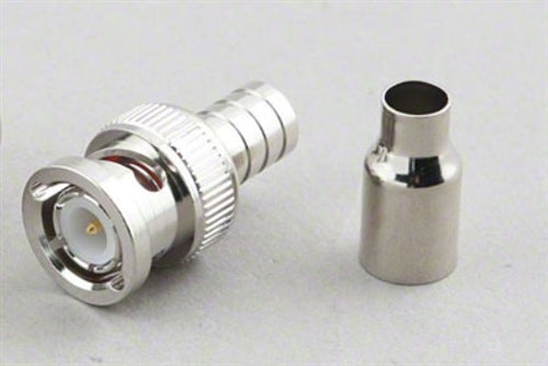 FOR RG58/U 2-PIECE CRIMP PLUG (BNC-3072)