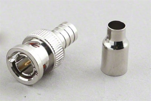 FOR RG59/U PLENUM 75 OHM 75 OHM 2pc CRIMP PLUG (BNC-3074-75)