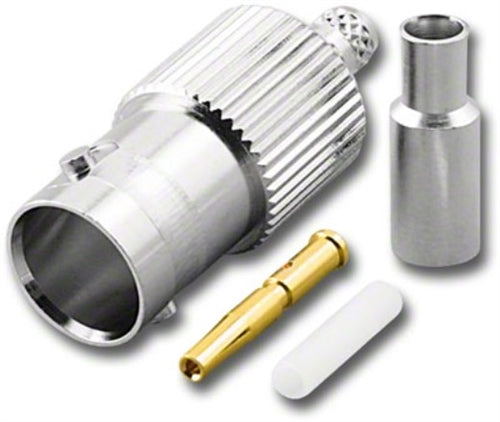 75 Ohm FOR RG-179/U 3pcs CRIMP JACK (BNC-3129-179-75)