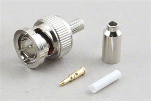FOR RG-179/U 3pc CRIMP PLUG 75 OHM (BNC-7029-179-75)