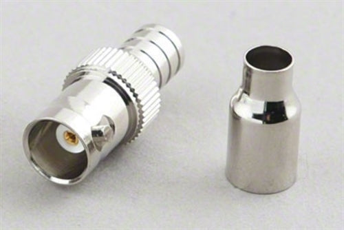 FOR RG-58/U 2-PC CRIMP JACK (BNC-7172)