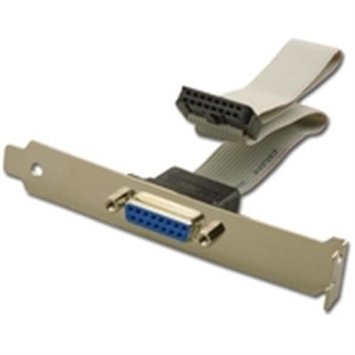 "FLOPPY DB15F TO IDC16 CABLE, W/ BRACKET" (BRK-F-D15F16)