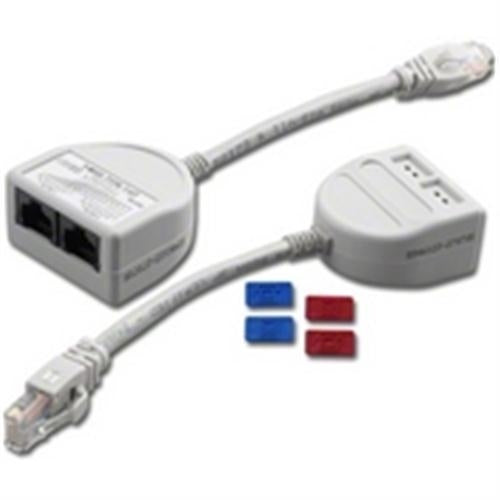 CAT 5 T-MOD DUPLEX ALL PASS ADAPTOR REV. (DC-101T-8C5N)