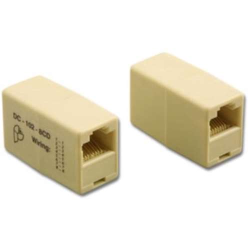INLINE COUPLER FOR 8P8C KEYED PLUG (DC-102-8CD)