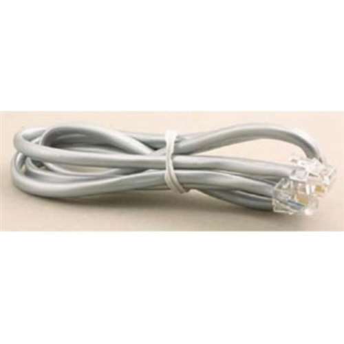 DATA PATCH CORD 6C T-PR 14' SILVER SATIN (DC-506P-14SV)