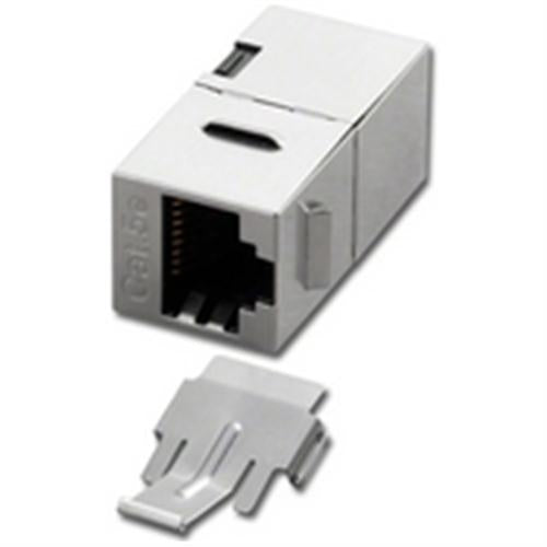 SHL'D PNL. MT CAT5E 8P8C FEEDTHRU JACK (DCS-1021-8-5E)