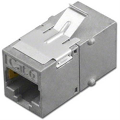DIECASTED PANEL MT CAT6 8P8C FEEDTHRU JK (DCS-1021-8Z-6)