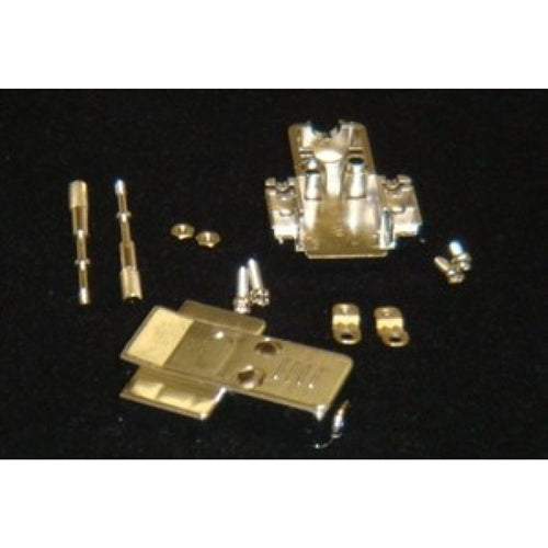 METALIZED PLASTIC COVER FOR 9PIN D-SUB (DDN-9CT)