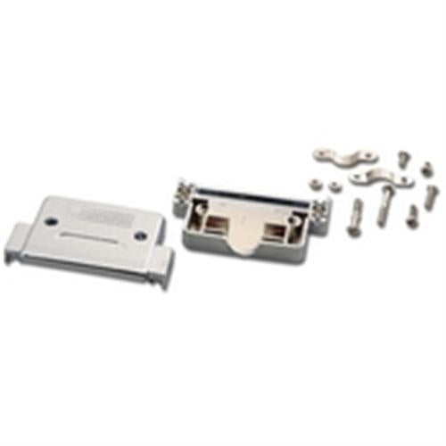 METALIZED PLASTIC COVER FOR 50PIN D-SUB (DN-50C)