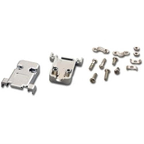 METALIZED PLASTIC COVER FOR 9PIN D-SUB (DN-9C)