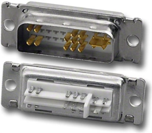 DVI MALE 17C ANALOG SOLDER TYPE (DVI-17M)