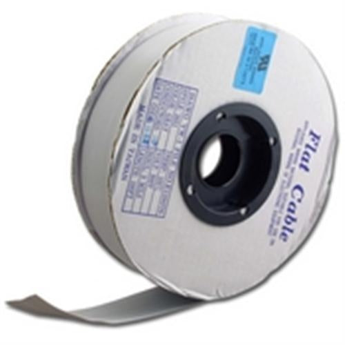FLAT CABLE 34C 1.27MM 28AWG GRAY 100FT (F28-A34G)