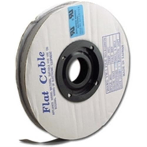 FLAT CABLE 20C 1.00mm 28AWG GRAY 100FT (F28-B20G)