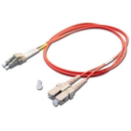 FIBER CORD LC/SC DUPLEX MULTI MODE 1M (FOP-LCSC-MM-1)