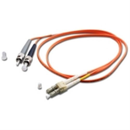 FIBER CORD LC/ST DUPLEX MULTI MODE 1M (FOP-LCST-MM-1)