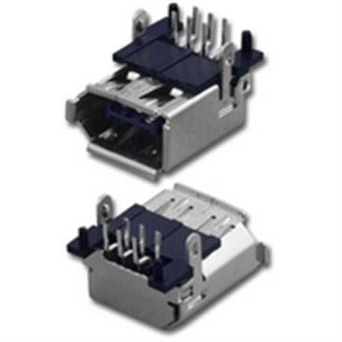 IEEE 1394 6PIN Rt. ANGLE PCB SOCKET (I3E-1394-6R-PCB)