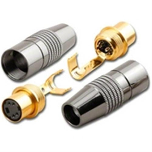 SVHS JACK (F) SOLDER TYPE ASSEMBLY (MD-SVHS-J65)