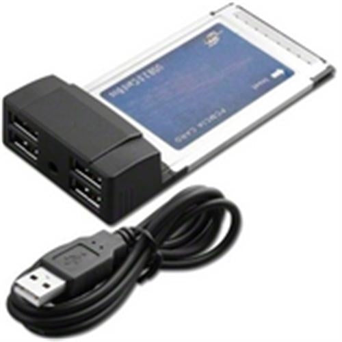 PCMCIA USB 2.0 4 PORT CARDBUS ADAPTOR (PCM-USB-204A)